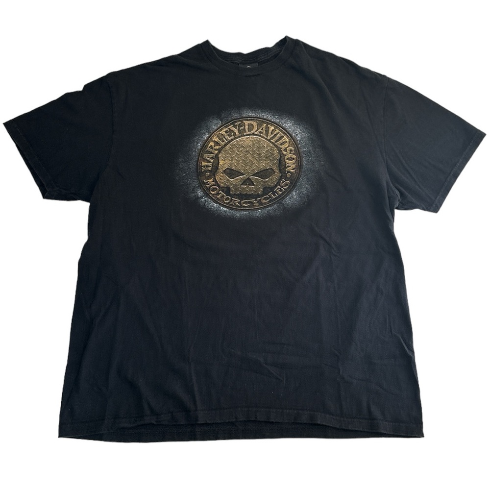 Harley Davidson Cowboy's Alamo City San Antonio, TX Graphic T-Shirt Top Size 2XL